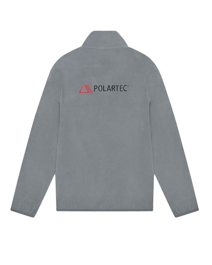 OVO Polartec Thermal Pro Microfleece Mock Neck Light Grey