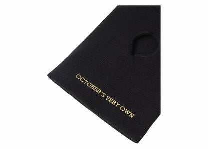 OVO Pom Pom Balaclava Mask Black