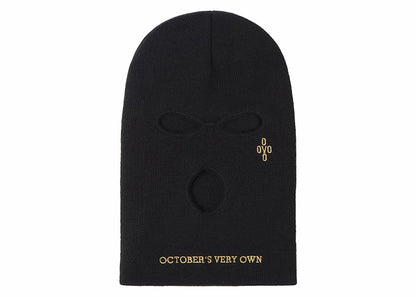 OVO Pom Pom Balaclava Mask Black