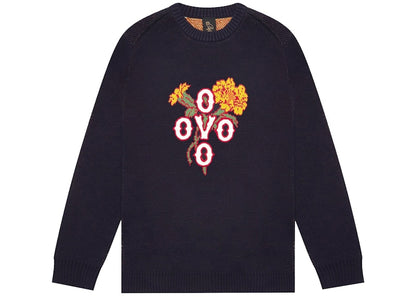 OVO Pom Pom Marigold Sweater Navy