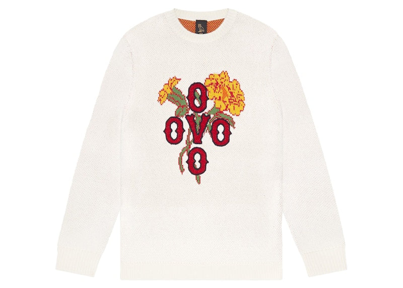 OVO Pompom Marigold Sweater Cream
