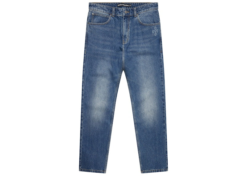 OVO Pompom Relaxed Fit Denim Indigo