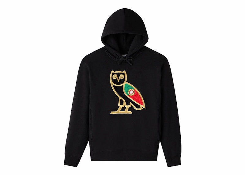 OVO Portugal OG Owl Hoodie Black
