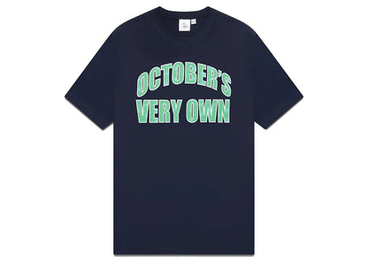 OVO Power And Respect Arch T-shirt Navy