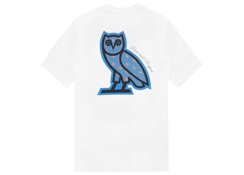 OVO Power And Respect Arch T-shirt White