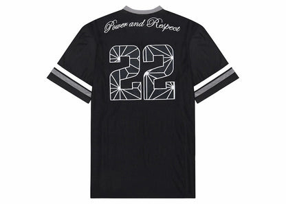 OVO Power And Respect Football Jersey Black