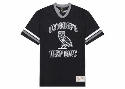OVO Power And Respect Football Jersey Black