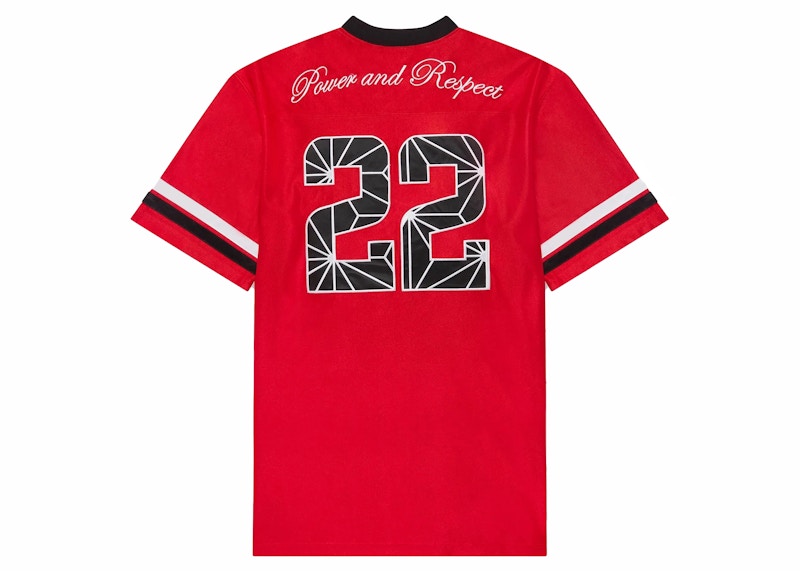 OVO Power And Respect Football Jersey Red