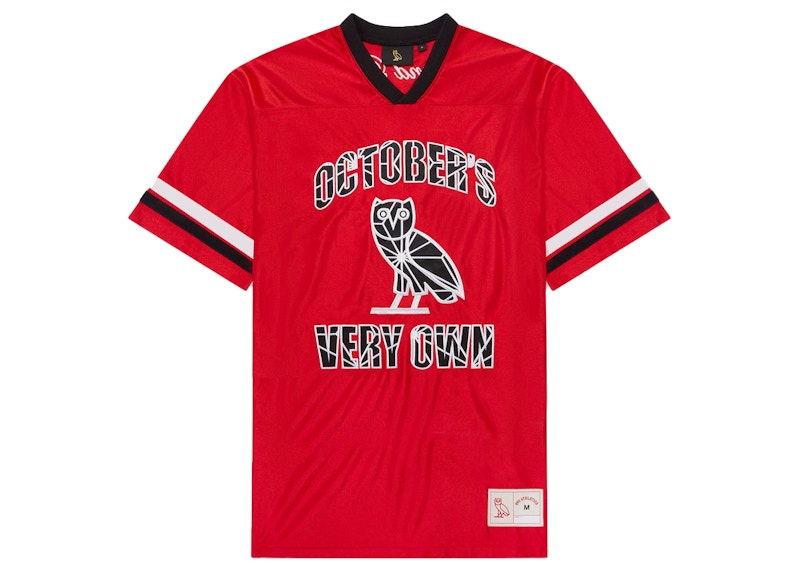 OVO Power And Respect Football Jersey Red