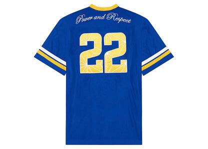 OVO Power And Respect Football Jersey Royal Blue