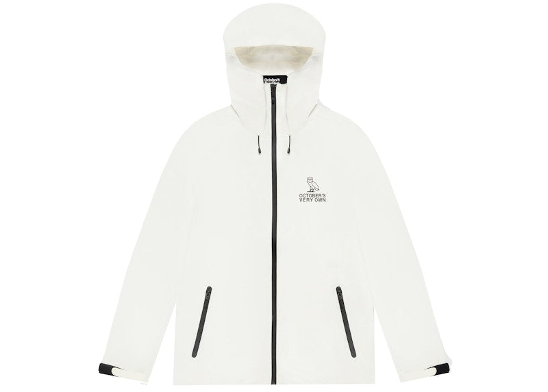 OVO Rain Shell White