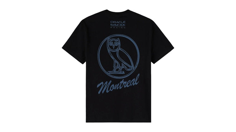 OVO Red Bull Racing Montreal Edition T-Shirt Black