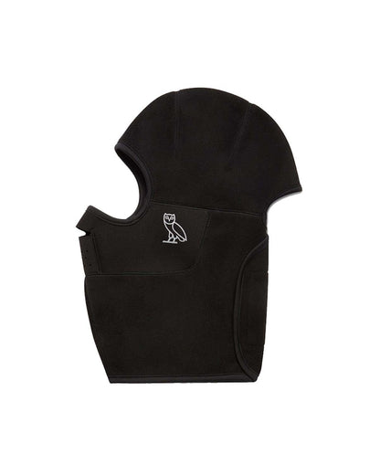 OVO Reflective Owl Fleece Balaclava Black