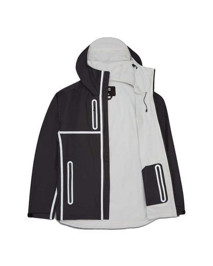OVO Reflective Taping Rain Shell Black