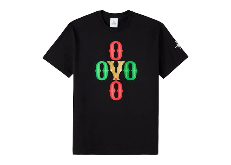 OVO Reindeer Pom Pom Tee Black