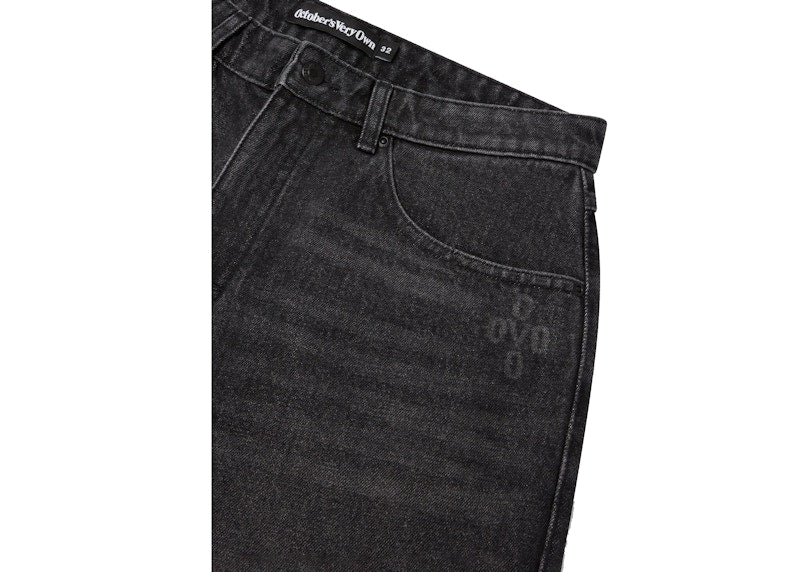 OVO Relax Fit Denim Washed Black