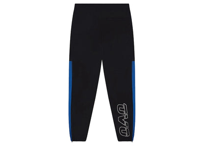 OVO Ripstop Nylon Track Pant Black/Royal Blue