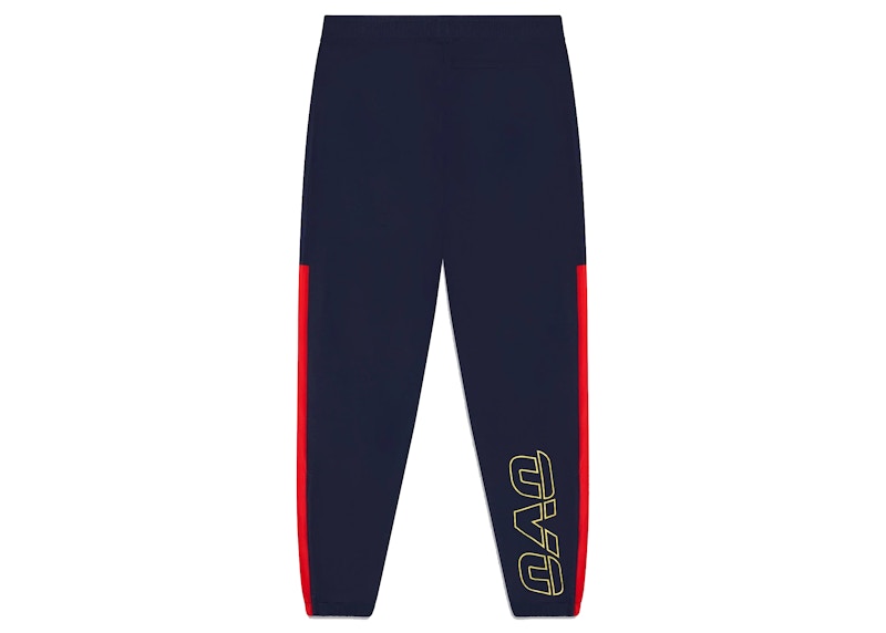 OVO Ripstop Nylon Track Pant Navy/Red