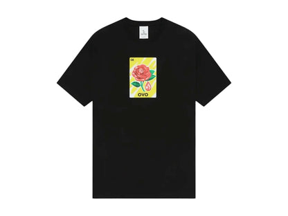 OVO Rose T-shirt Black