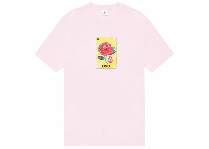 OVO Rose T-shirt Pink