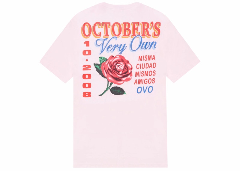 OVO Rose T-shirt Pink