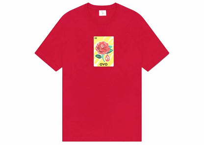 OVO Rose T-shirt Red
