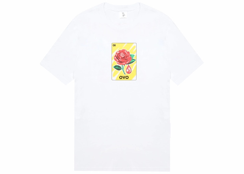 OVO Rose T-shirt White