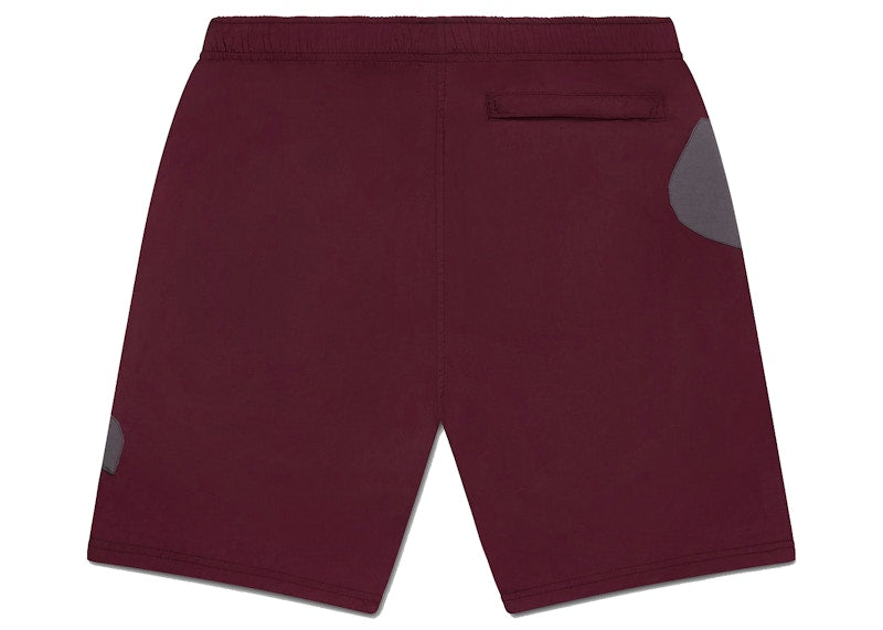 OVO Runner Nylon Short Burgundy