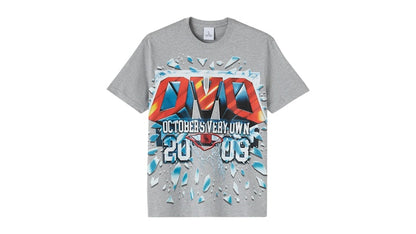 OVO Shattered Backboard Tee Heather Grey