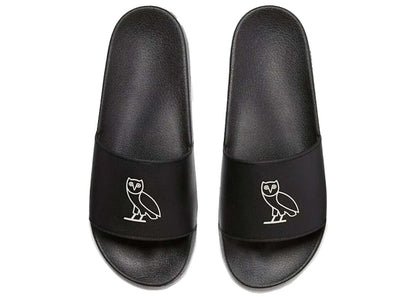 OVO Slide Black (White Owl)