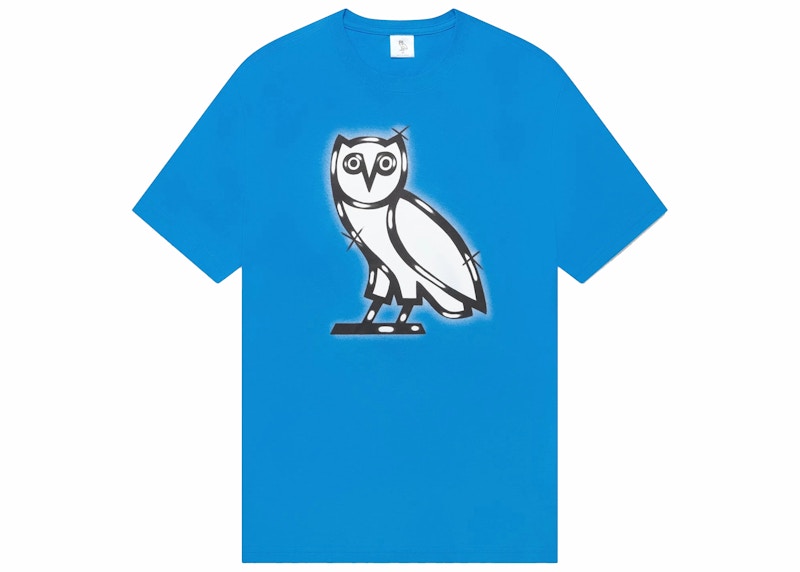 OVO Smoke Owl T-shirt Ibiza Blue