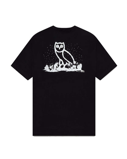 OVO Snow Owl T-Shirt Black