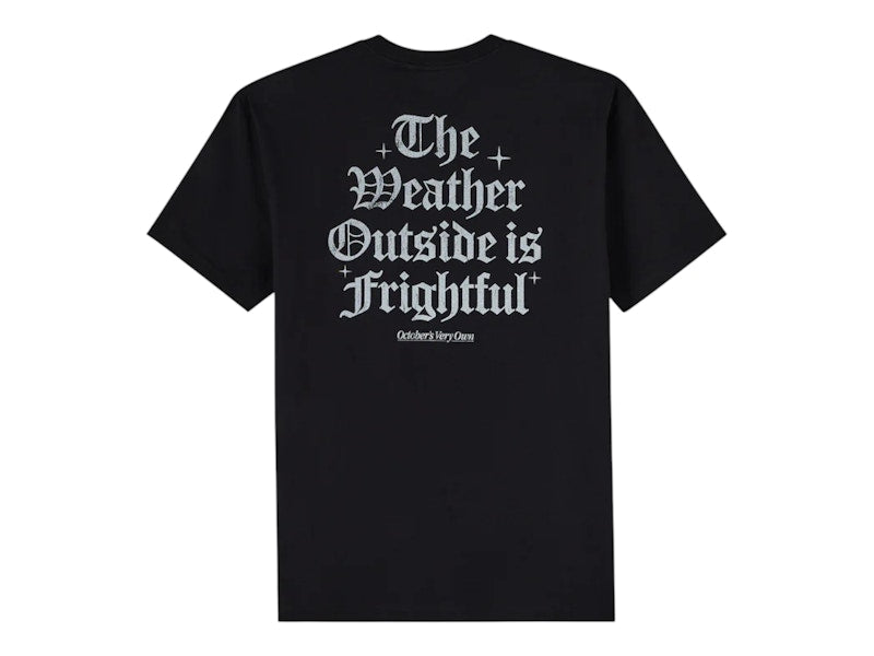 OVO Snowman T-shirt Black