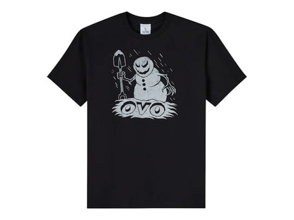 OVO Snowman T-shirt Black