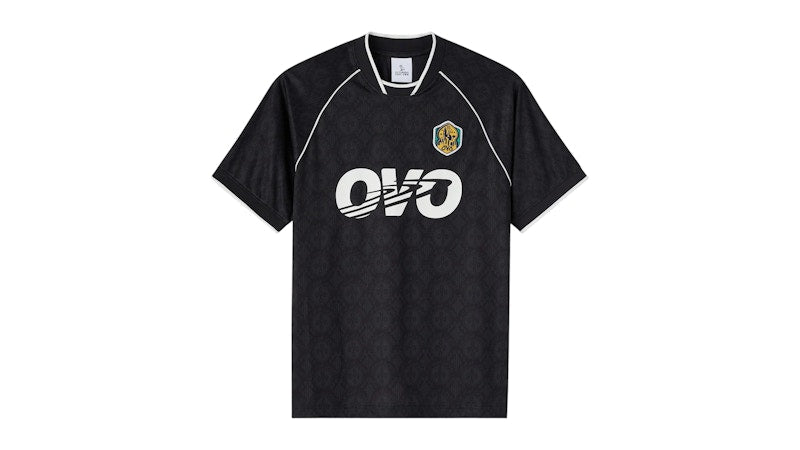 OVO Soccer Jersey Black