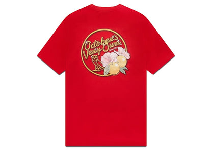 OVO Solid Gold Owl T-shirt Red