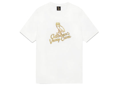 OVO Solid Gold Owl T-shirt White