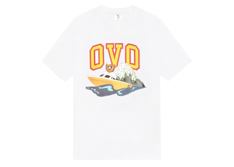 OVO Speedboat Owl T-shirt White