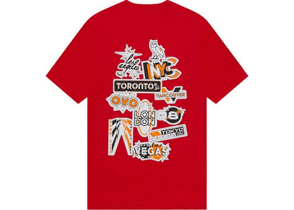 OVO Speedway T-shirt Red