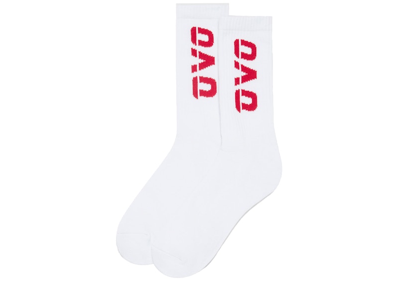 OVO Sport Socks White/Red
