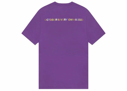OVO Stained Glass Owl T-shirt Purple