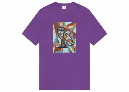 OVO Stained Glass Owl T-shirt Purple