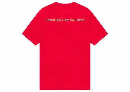 OVO Stained Glass Owl T-shirt Red