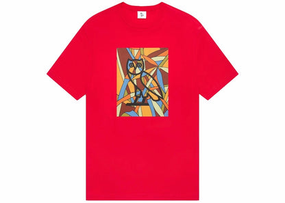 OVO Stained Glass Owl T-shirt Red