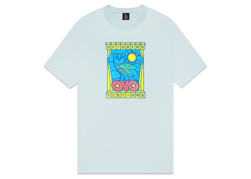 OVO Stained Glass T-shirt Sky Blue