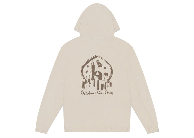 OVO Starlight Owl Hooded Jacket Sand