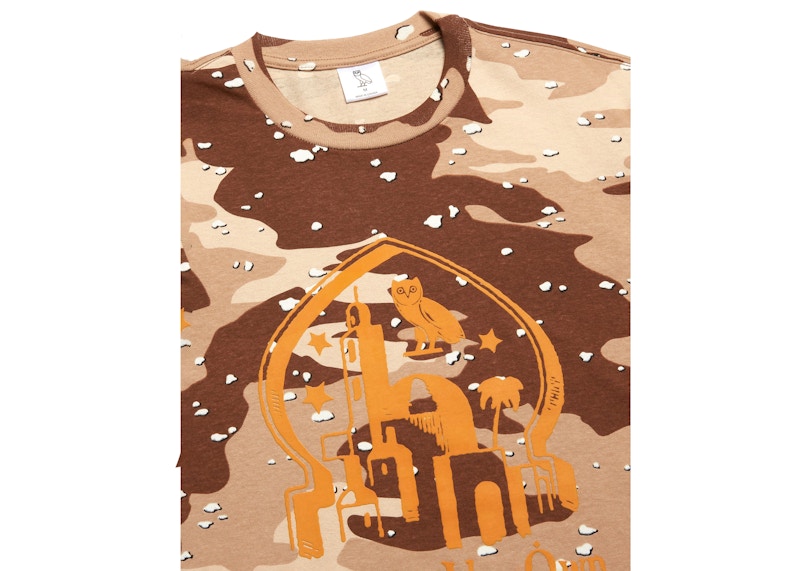 OVO Starlight Owl T-shirt Desert Camo