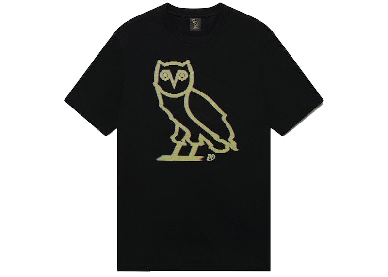 OVO Static Owl T-shirt Black
