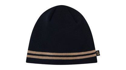 OVO Striped Beanie Black