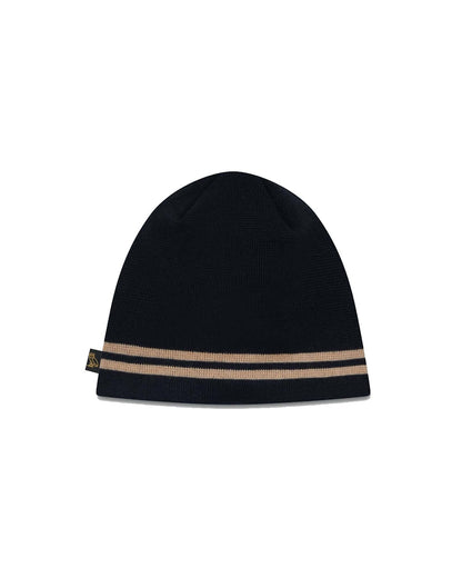 OVO Striped Beanie Black